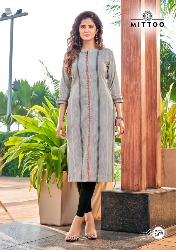 Mittoo Priyal Vol 11 Styles Look Designer Long Cotton Kurti Collection